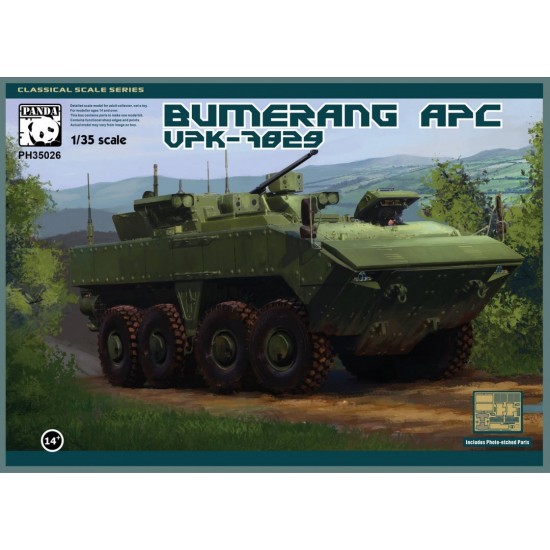 1/35 BTR VPK-7829 Bumerang Armoured Personnel Carrier (APC) 1/35 BTR VPK-7829 Bumerang Armoured Personnel Carrier (APC)