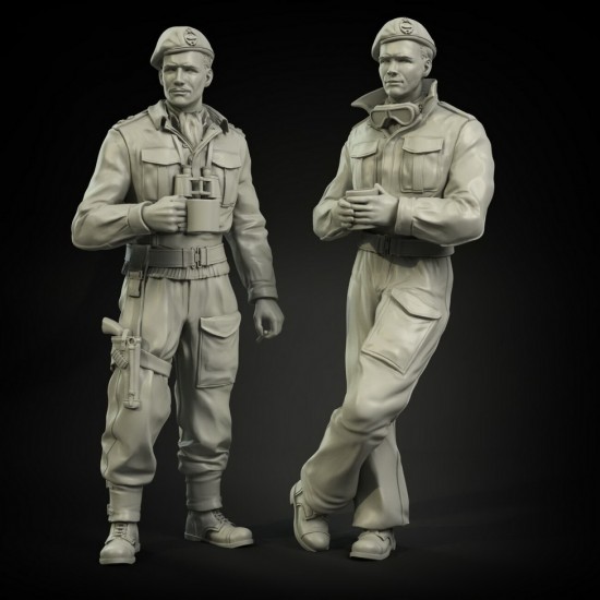 1/35 British RAC Tankers in North Africa/Italy set 1/35 British RAC Tankers in North Africa/Italy set