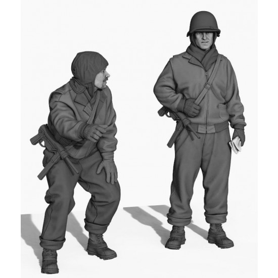 1/35 US Army Tankers in Ardennes set 1/35 US Army Tankers in Ardennes set