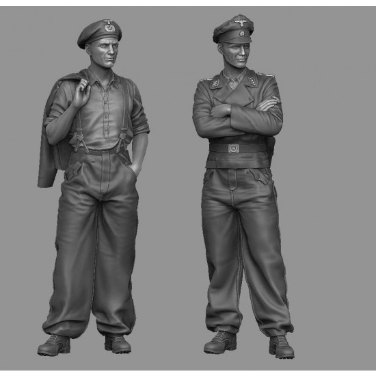 1/35 Waffen-SS Tank Officers set 1/35 Waffen-SS Tank Officers set
