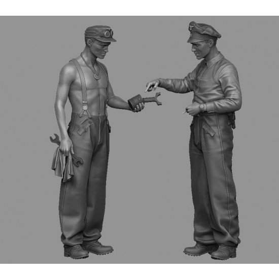 1/35 Waffen-SS Tankers Summer Dress set 1/35 Waffen-SS Tankers Summer Dress set