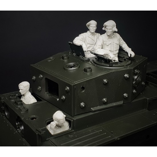 1/35 WWII British Tanks Crews, Normandy & Italy 1/35 WWII British Tanks Crews, Normandy & Italy