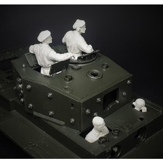 1/35 WWII British Tanks Crews, Normandy & Italy 1/35 WWII British Tanks Crews, Normandy & Italy