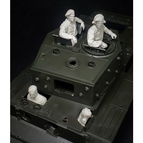1/35 WWII British Tanks Crews, Normandy & Italy 1/35 WWII British Tanks Crews, Normandy & Italy