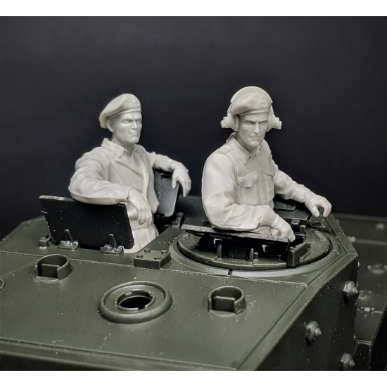 1/35 WWII British Tanks Crews, Normandy & Italy 1/35 WWII British Tanks Crews, Normandy & Italy