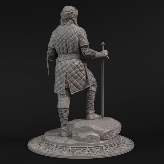 75mm Military Figure - Knight Hospitaller on The Island of Rhodes 1308 75mm Military Figure - Knight Hospitaller on The Island of Rhodes 1308