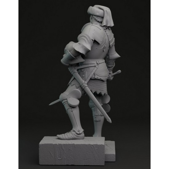 75mm Military Figure - Italian Condottiere Commander, Second Half of The 15th Century 75mm Military Figure - Italian Condottiere Commander, Second Half of The 15th Century