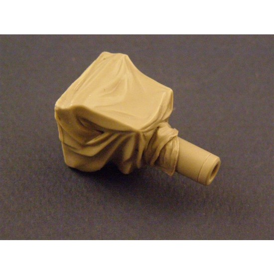 1/35 WWII German Stug III Welded Mantlet with Canvas Cover 1/35 WWII German Stug III Welded Mantlet with Canvas Cover