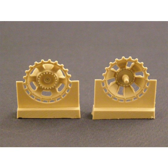 1/35 Late Drive Wheels for German Panzer III/StuG III 1/35 Late Drive Wheels for German Panzer III/StuG III