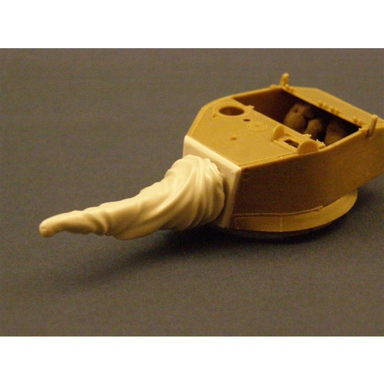 1/35 Barrel with Canvas Cover for WWII Stuart M3/M5 Tanks 1/35 Barrel with Canvas Cover for WWII Stuart M3/M5 Tanks