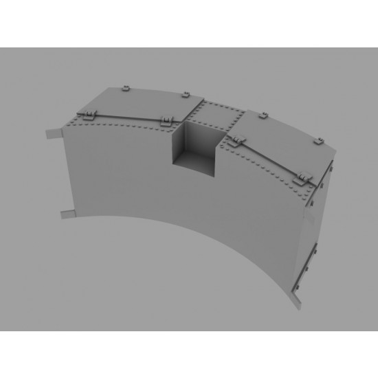 1/35 Stowage Bin for WWII German Tiger I Tank (Kursk Battle) 1/35 Stowage Bin for WWII German Tiger I Tank (Kursk Battle)