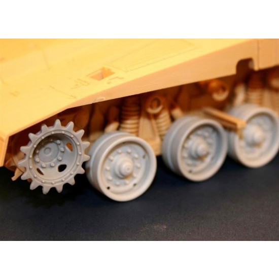 1/35 Wheels for MBT Merkava III (Steel Pattern) 1/35 Wheels for MBT Merkava III (Steel Pattern)