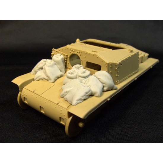 1/35 Italian Self-Propelled Gun SPG Semovente Sand Armour for Tamiya kit 1/35 Italian Self-Propelled Gun SPG Semovente Sand Armour for Tamiya kit
