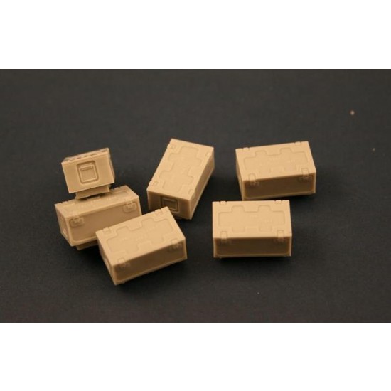 1/35 B226 British Ammo Boxes (6pcs) 1/35 B226 British Ammo Boxes (6pcs)