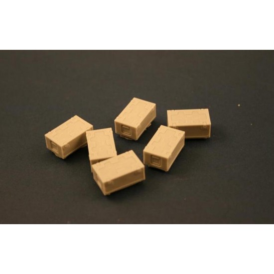 1/35 B226 British Ammo Boxes (6pcs) 1/35 B226 British Ammo Boxes (6pcs)