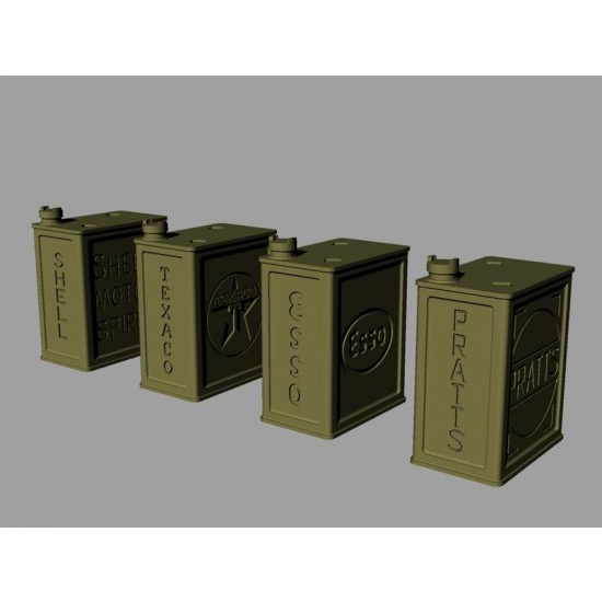 1/35 2-Gallon British POW Canisters (Commercial Set) (12pcs) 1/35 2-Gallon British POW Canisters (Commercial Set) (12pcs)
