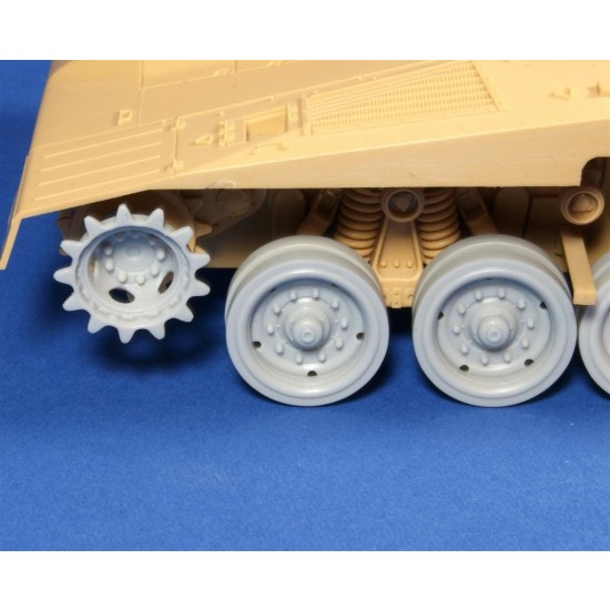 1/35 Wheels for MBT Merkava 4 1/35 Wheels for MBT Merkava 4