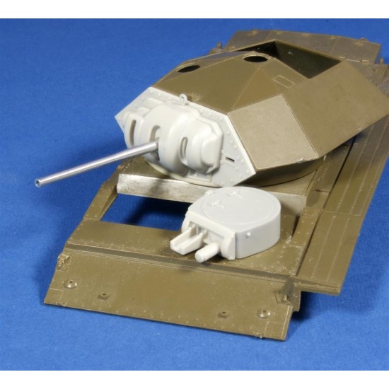 1/35 Mantlet & MG Turret for British Crusader I/II Tanks 1/35 Mantlet & MG Turret for British Crusader I/II Tanks