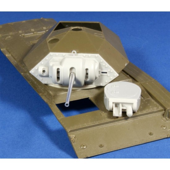 1/35 Mantlet & MG Turret for British Crusader I/II Tanks 1/35 Mantlet & MG Turret for British Crusader I/II Tanks