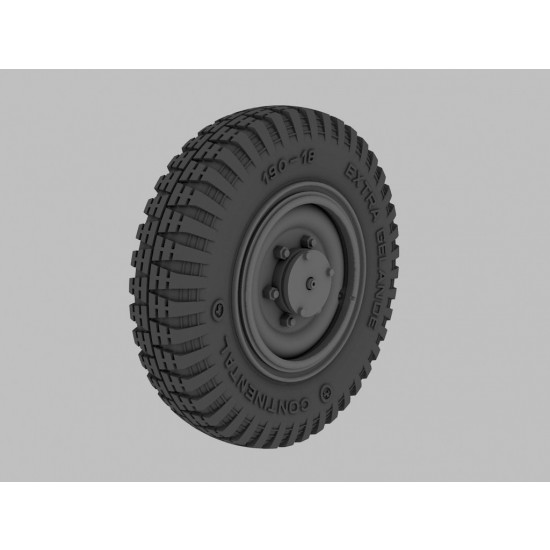 1/35 Sd.Kfz 221/222 Road Wheels (Late Pattern) 1/35 Sd.Kfz 221/222 Road Wheels (Late Pattern)