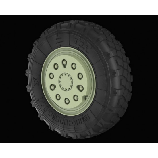 1/35 German Fennek LGS Road Wheels 1/35 German Fennek LGS Road Wheels