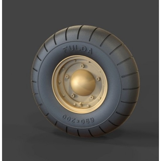 1/35 Volkswagen Kubelwagen Balloon Road Wheels (Dunlop) 1/35 Volkswagen Kubelwagen Balloon Road Wheels (Dunlop)