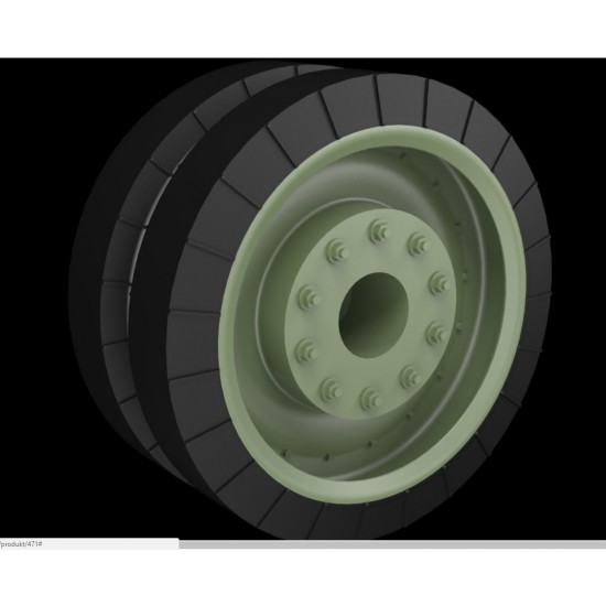 1/35 Swedish CV90 Road Wheels 1/35 Swedish CV90 Road Wheels