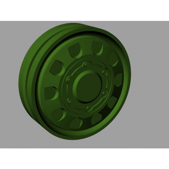 1/35 Soviet T-64 MBT Road Wheels 1/35 Soviet T-64 MBT Road Wheels