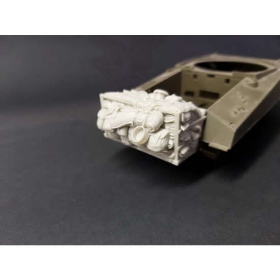 1/35 Rear Hull Stowage rack for M4A3 Sherman