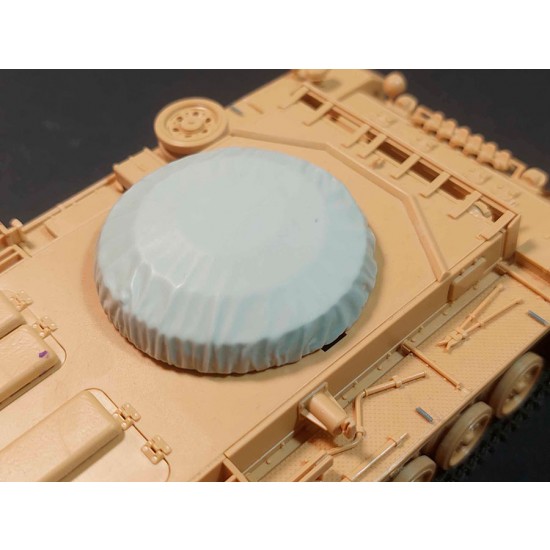 1/35 PzIII Munitionpanzer Canvas Dome 1/35 PzIII Munitionpanzer Canvas Dome