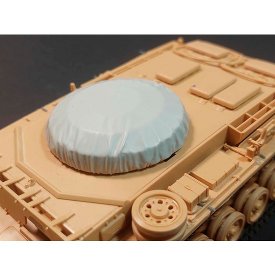 1/35 PzIII Munitionpanzer Canvas Dome 1/35 PzIII Munitionpanzer Canvas Dome
