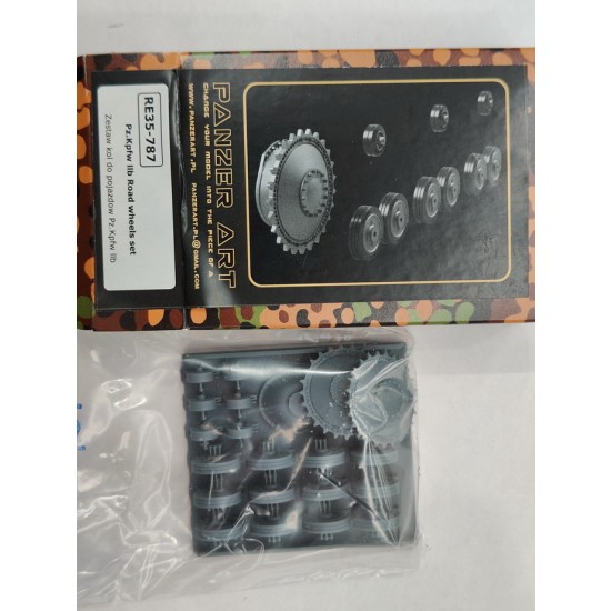 1/35 Pz.Kpfw IIb Wheels Set 1/35 Pz.Kpfw IIb Wheels Set