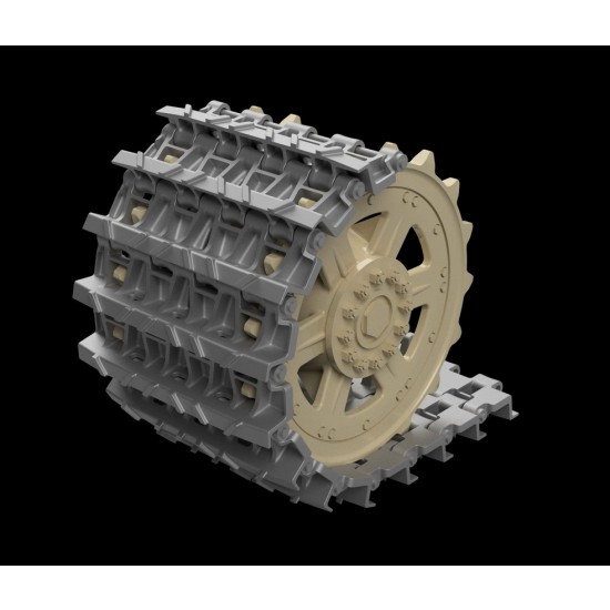 1/35 Entwicklungfahrzeug E-25 Tracks & Correct Drive Wheels 1/35 Entwicklungfahrzeug E-25 Tracks & Correct Drive Wheels