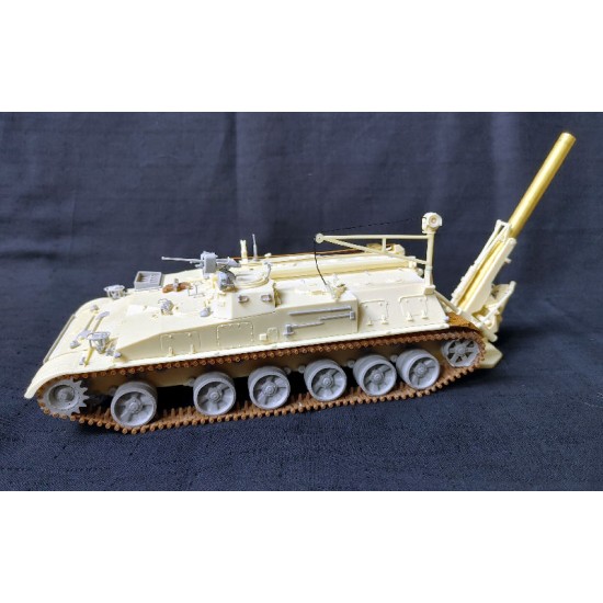 1/35 2S4 Tulip Heavy Mortar System Conversion set for Trumpeter 2S3 Howitzer 1/35 2S4 Tulip Heavy Mortar System Conversion set for Trumpeter 2S3 Howitzer
