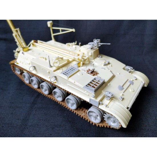 1/35 2S4 Tulip Heavy Mortar System Conversion set for Trumpeter 2S3 Howitzer 1/35 2S4 Tulip Heavy Mortar System Conversion set for Trumpeter 2S3 Howitzer