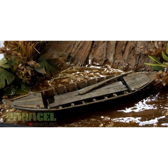 1/35 Vietnam Wooden Boat w/Figures and Accessories 1/35 Vietnam Wooden Boat w/Figures and Accessories