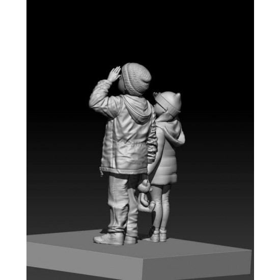 1/35 Children of Peace - Kids Salute, Eastern Europe (2 figures) 1/35 Children of Peace - Kids Salute, Eastern Europe (2 figures)