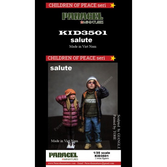 1/35 Children of Peace - Kids Salute, Eastern Europe (2 figures) 1/35 Children of Peace - Kids Salute, Eastern Europe (2 figures)