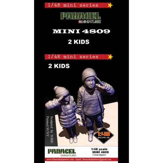 1/48 Children of Peace - Kids Salute, Eastern Europe (2 figures) 1/48 Children of Peace - Kids Salute, Eastern Europe (2 figures)