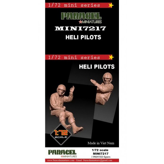 1/72 HELI Pilots (2 figures) 1/72 HELI Pilots (2 figures)