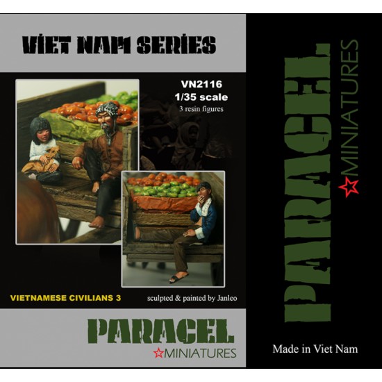 1/35 Vietnamese Civilians Set Vol.4 (3 figures) 1/35 Vietnamese Civilians Set Vol.4 (3 figures)