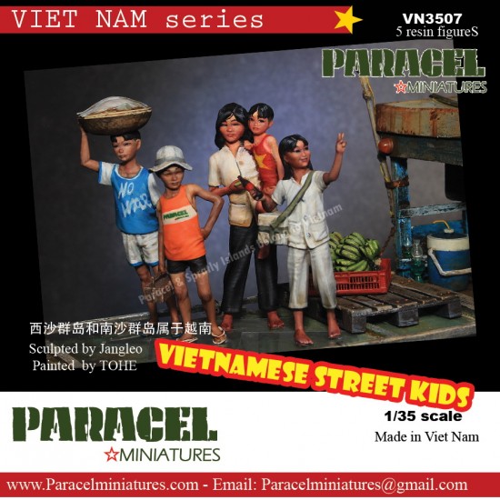 1/35 Vietnamese Street Kids (5 figures) 1/35 Vietnamese Street Kids (5 figures)