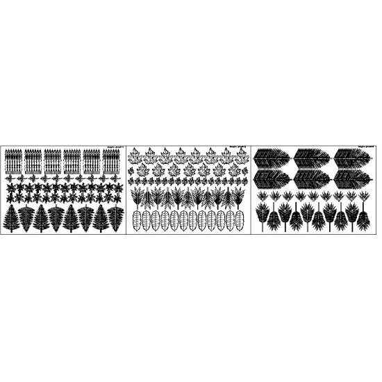 1/35 Jungle plants - Paper Plant kit 1/35 Jungle plants - Paper Plant kit