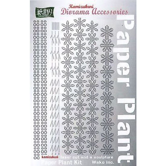 1/35 Dandelion -  Paper Plant kit (1 Craft Laser-cut Paper sheet)