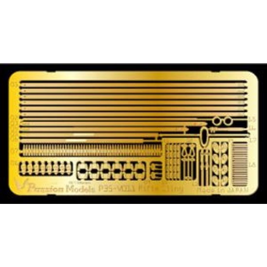 1/35 German Rifle Sling Set (1 Photo-Etched sheet) 1/35 German Rifle Sling Set (1 Photo-Etched sheet)