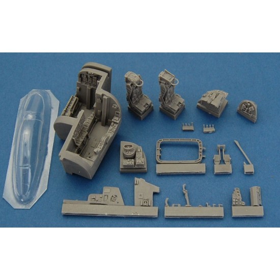 1/48 de Havilland Sea Vixen FAW.2 Cockpit Set for Airfix kit 1/48 de Havilland Sea Vixen FAW.2 Cockpit Set for Airfix kit