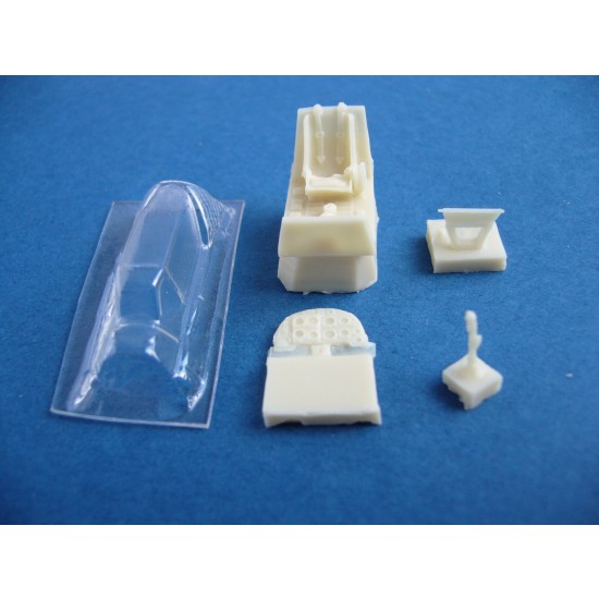 1/72 Messerschmitt Bf 109G Cockpit Set with Vacu-formed Canopy for Revell/Heller kit 1/72 Messerschmitt Bf 109G Cockpit Set with Vacu-formed Canopy for Revell/Heller kit