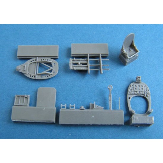 1/72 Supermarine Spitfire F Mk.22 Cockpit Set for Airfix kit 1/72 Supermarine Spitfire F Mk.22 Cockpit Set for Airfix kit