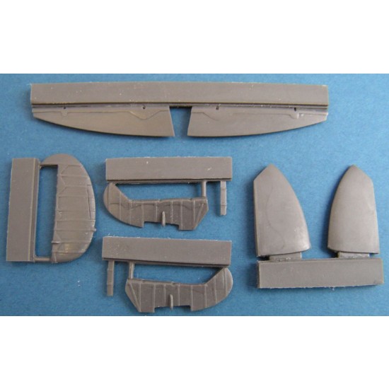 1/72 Supermarine Spitfire Mk. IX Control Surfaces Early for Airfix kit 1/72 Supermarine Spitfire Mk. IX Control Surfaces Early for Airfix kit