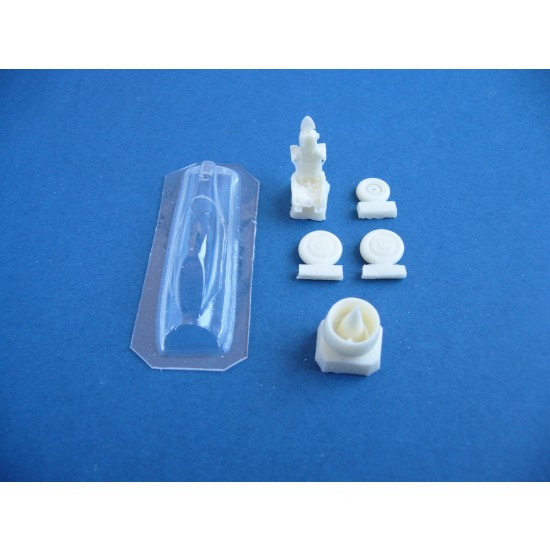 1/72 Mikoyan Mig-21F13 Upgrade Set for Revell kit (Vac canopy, seat, wheels &nose intake) 1/72 Mikoyan Mig-21F13 Upgrade Set for Revell kit (Vac canopy, seat, wheels &nose intake)